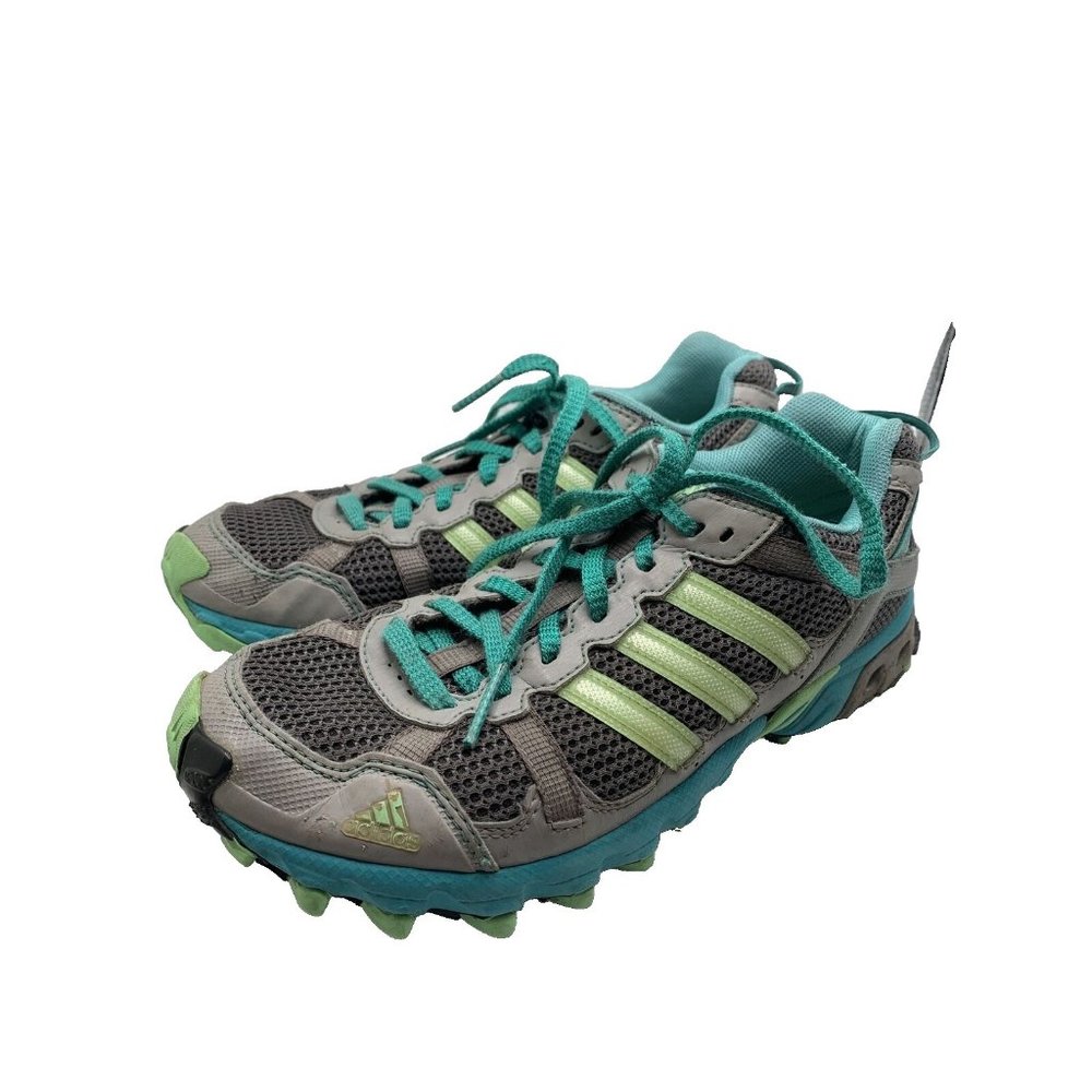 B12 Adidas Womens Thrasher TR Gray Lace Up Running Athletic Shoes G48157 Size 7